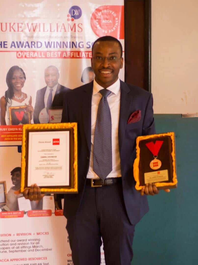Daniel Duordoe at the Duke Williams awards, photo 1