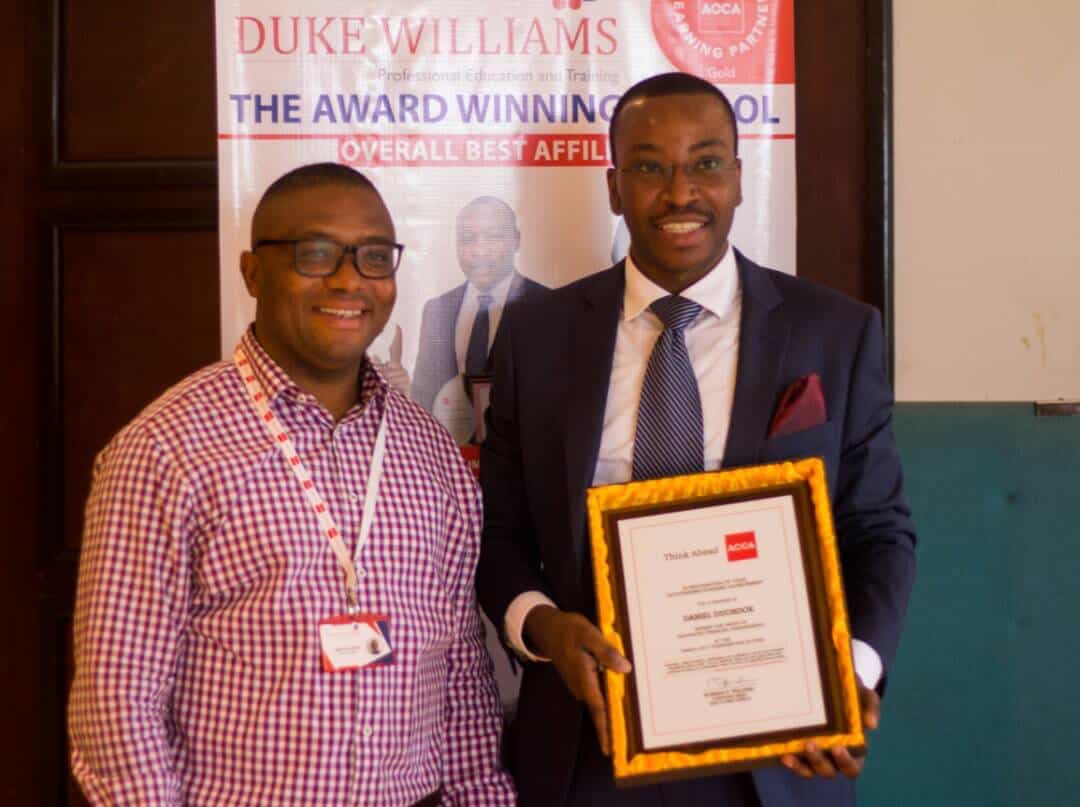 Daniel Duordoe at the Duke Williams awards, photo 2