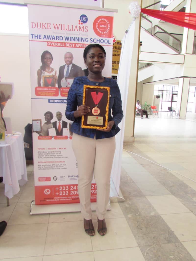 Enid Owusu Ansah at the Duke Williams awards, photo 3