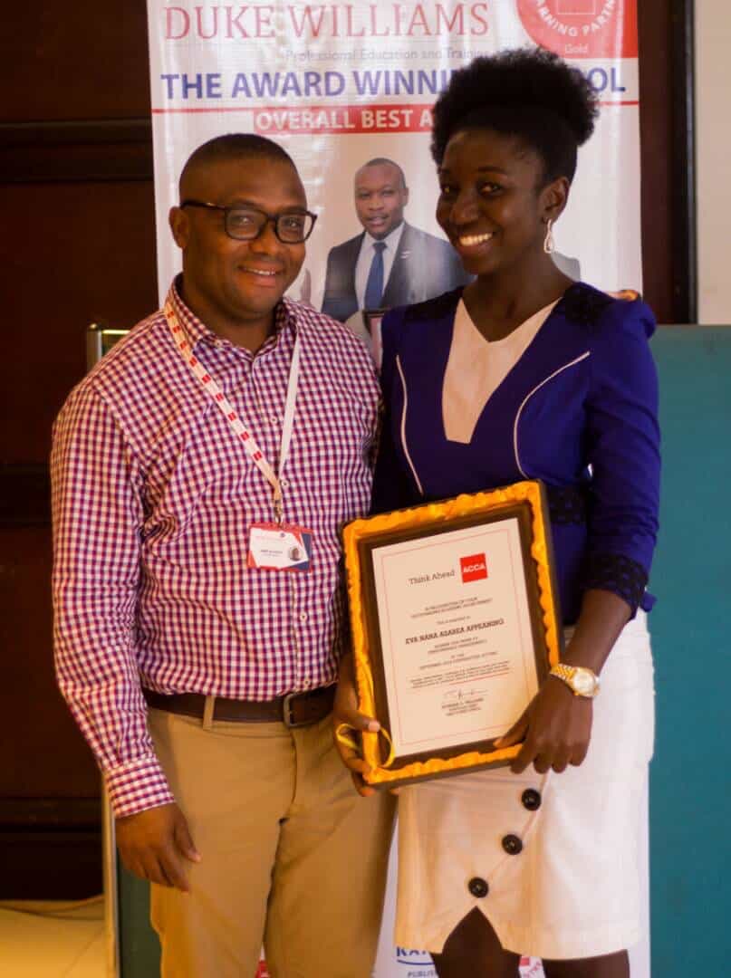 Eva Appeaning at the Duke Williams awards, photo 1