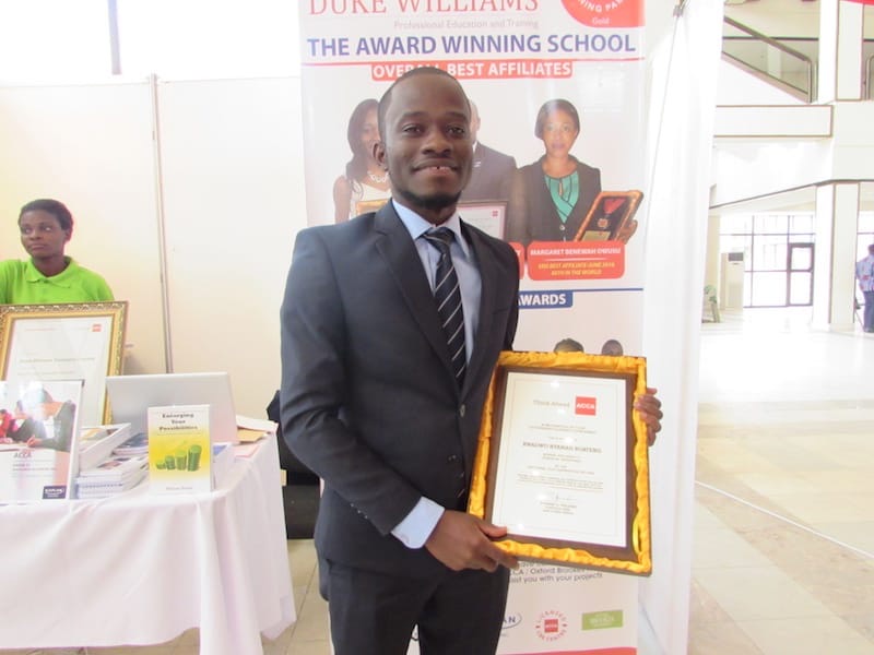 Kwadwo Boateng at the Duke Williams awards, photo 1