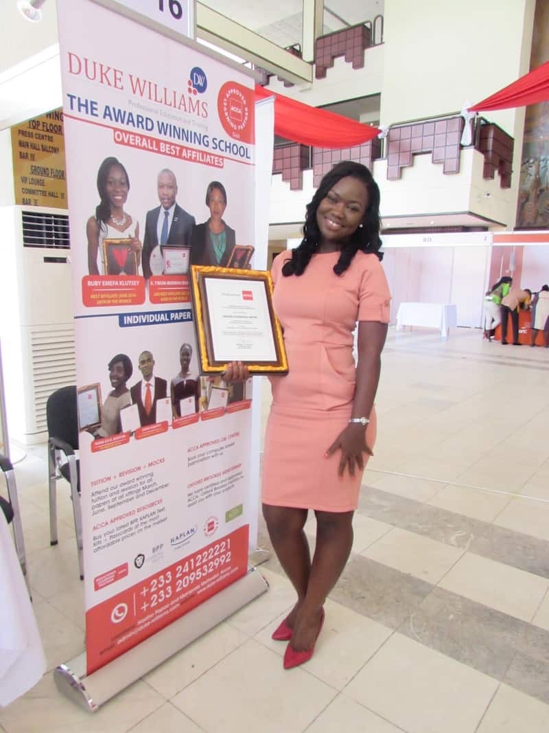 Maame Kyerewaa Antwi at the Duke Williams awards, photo 2