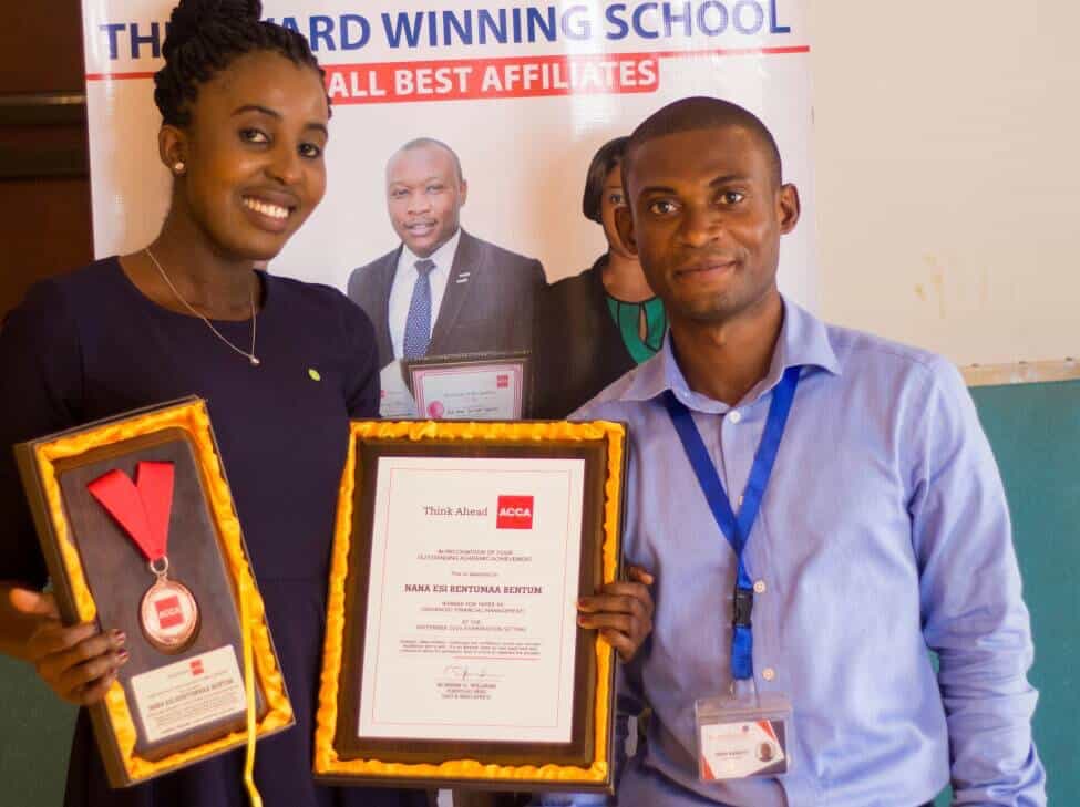 Nana Esi Bentumaa Bentum at the Duke Williams awards, photo 1