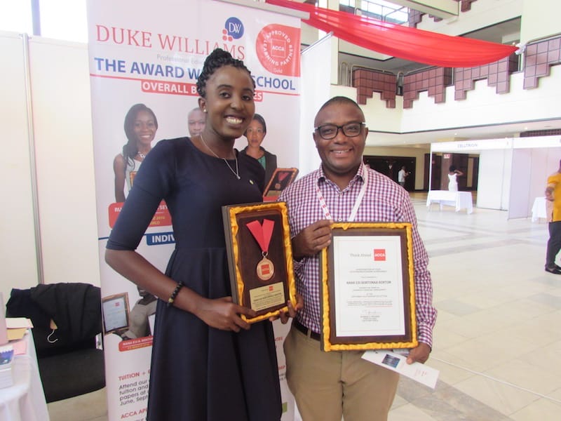 Nana Esi Bentumaa Bentum at the Duke Williams awards, photo 3