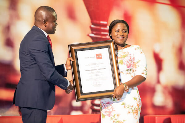 Crystle Katherine Obeng at the Duke Williams awards, photo 1