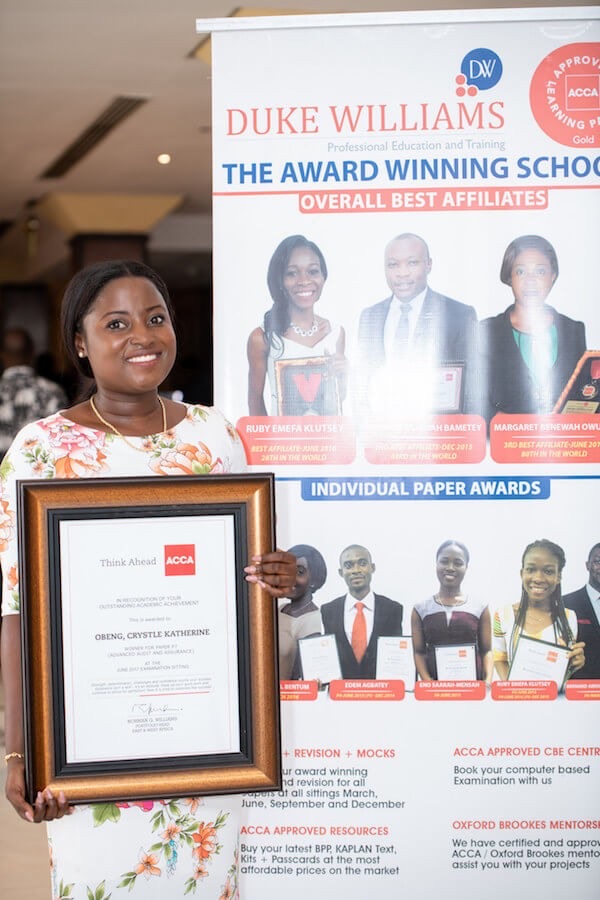 Crystle Katherine Obeng at the Duke Williams awards, photo 3