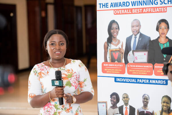 Crystle Katherine Obeng at the Duke Williams awards, photo 4