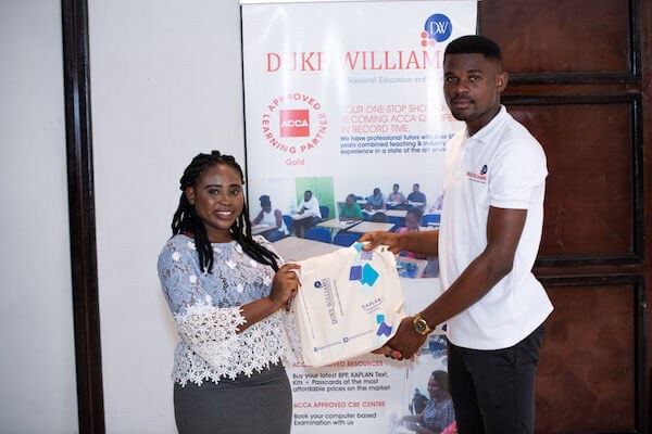 Elizabeth Cobbina at the Duke Williams awards, photo 1