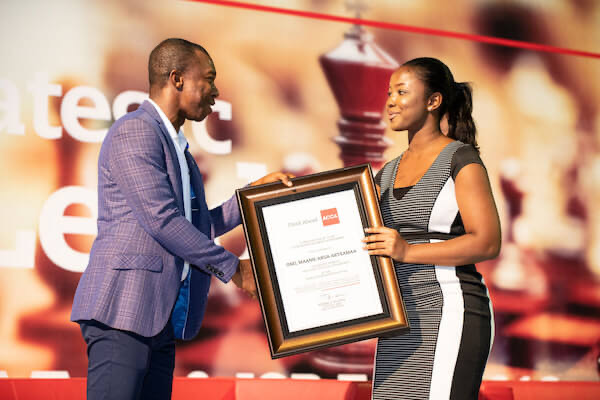 Osei Maame-Akua Akyeamaa at the Duke Williams awards, photo 1