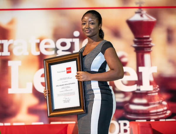 Osei Maame-Akua Akyeamaa at the Duke Williams awards, photo 3