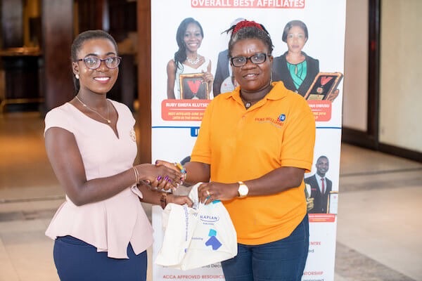 Osei Abigail Akoma at the Duke Williams awards, photo 1