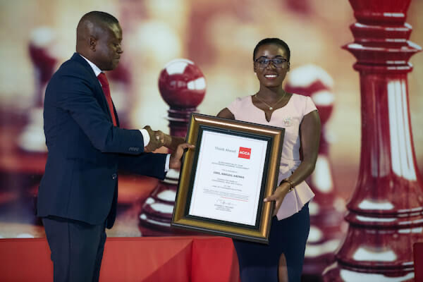 Osei Abigail Akoma at the Duke Williams awards, photo 2