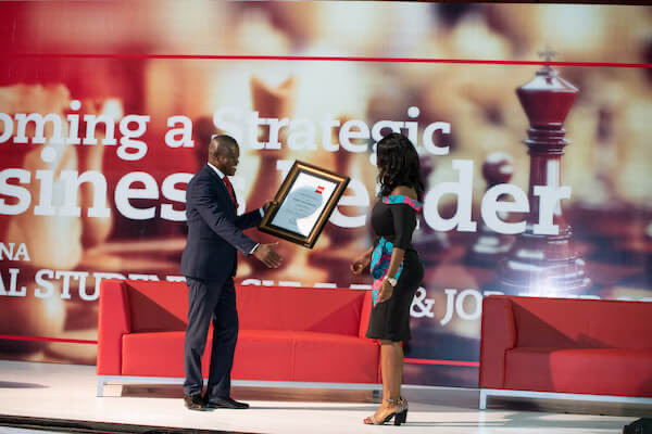 Sedzro Anita Mawutor at the Duke Williams awards, photo 2