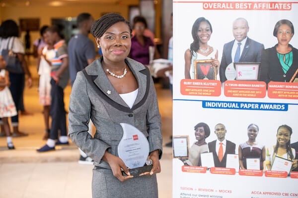 Theodora Ekua Aryee at the Duke Williams awards, photo 2