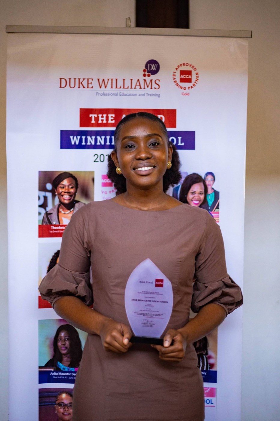 Anne Bernadette Aidoo-Forson at the Duke Williams awards, photo 5