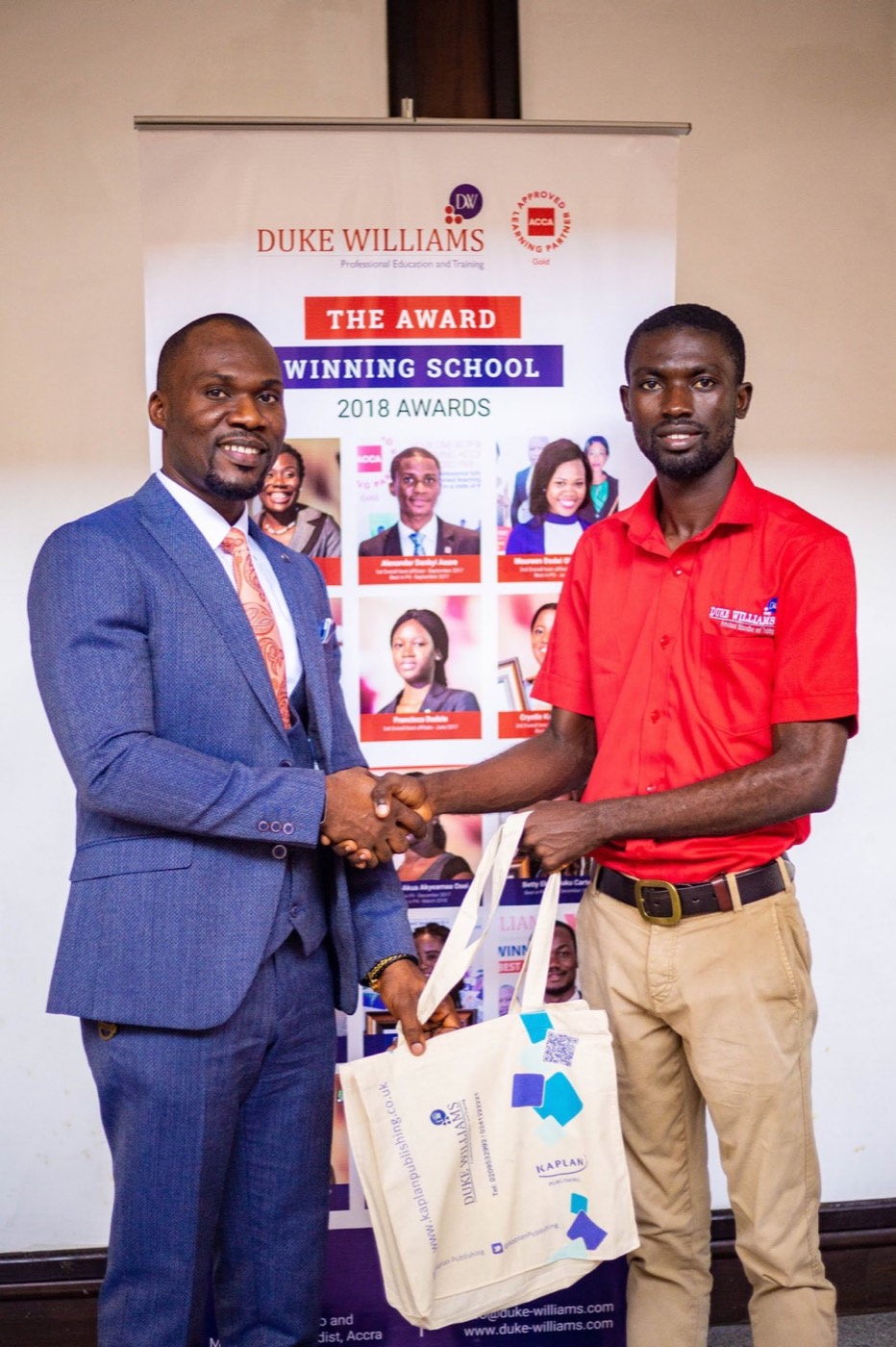 Charles Dickson Brown at the Duke Williams awards, photo 1