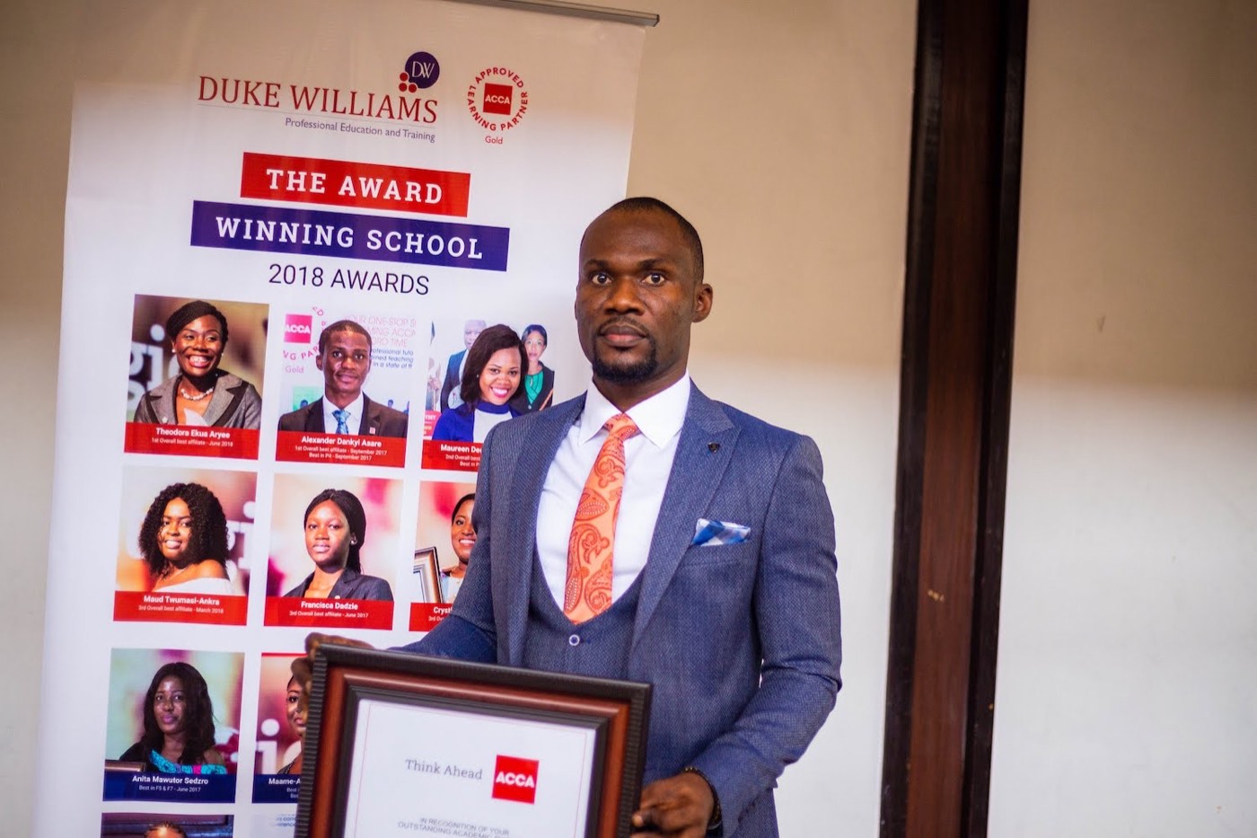Charles Dickson Brown at the Duke Williams awards, photo 2