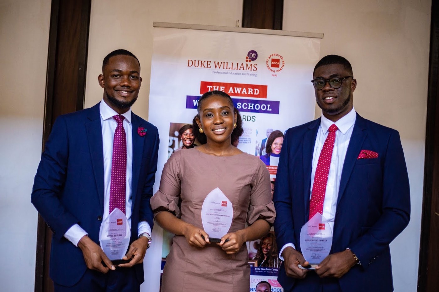 John-Vincent Quaicoe at the Duke Williams awards, photo 2