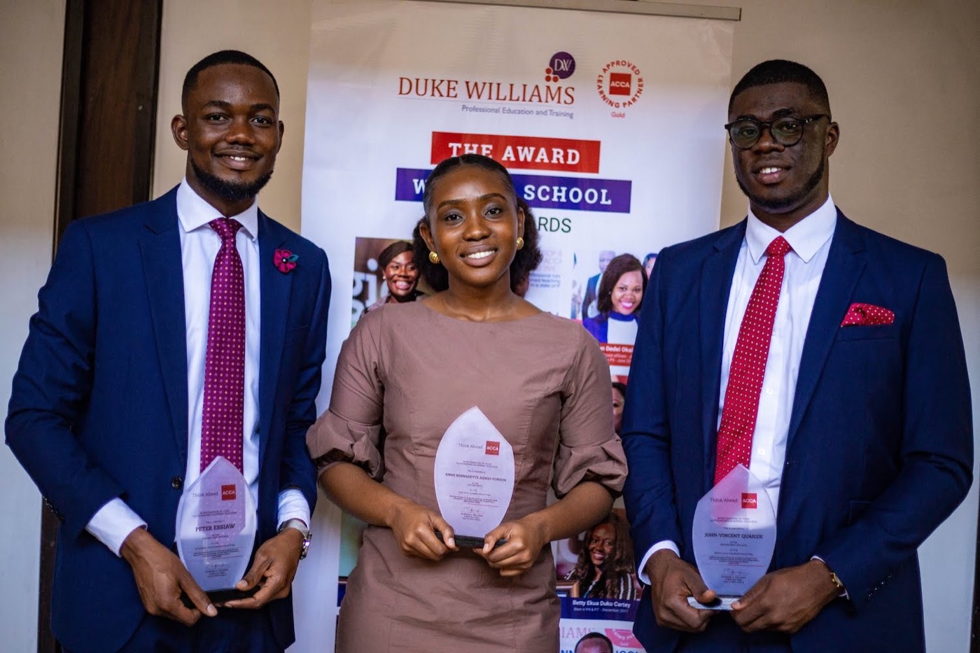 John-Vincent Quaicoe at the Duke Williams awards, photo 3