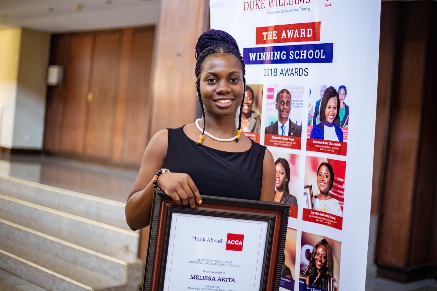 Melissa Akita at the Duke Williams awards, photo 2