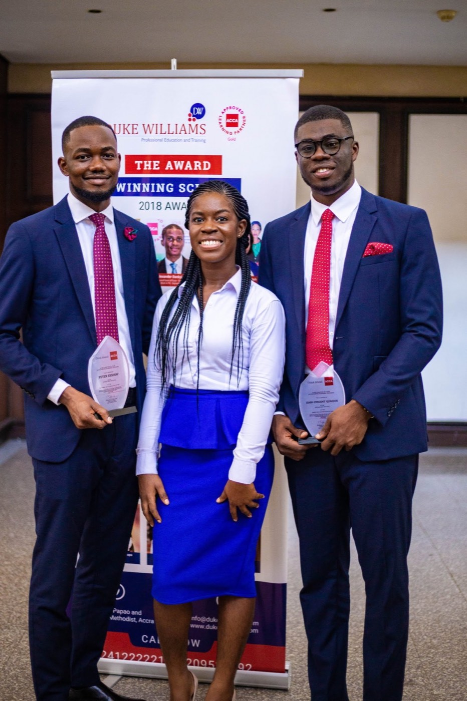 Sylvia Boampong at the Duke Williams awards, photo 1