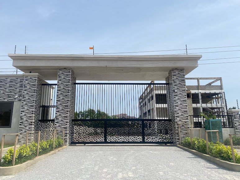 Front entrance gate at the Duke Williams campus