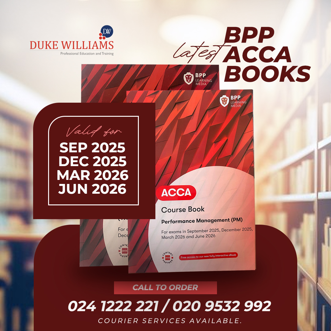 Latest BPP ACCA study materials flyer